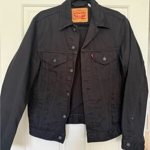 Levi's Men's Black Denim Jacket